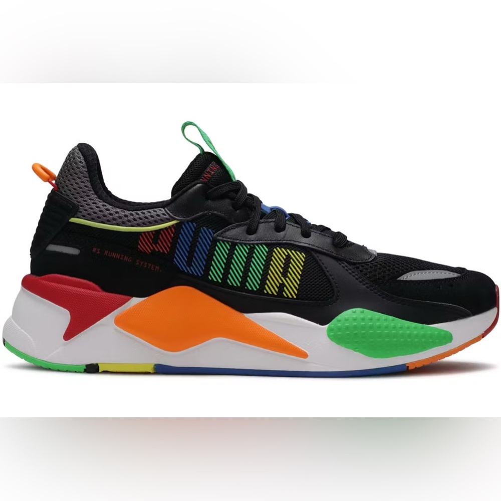 Puma RS-X Bold Black Andean Toucan Orange